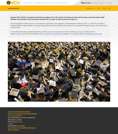 VCU Commencement